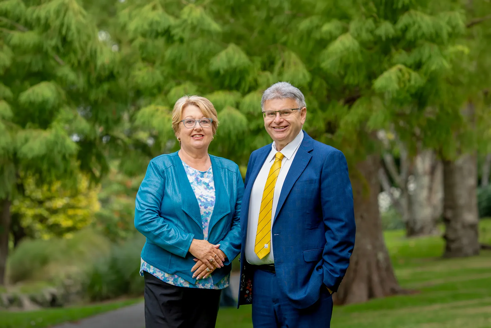 Linda Goss-Wallace and Ray Wallace