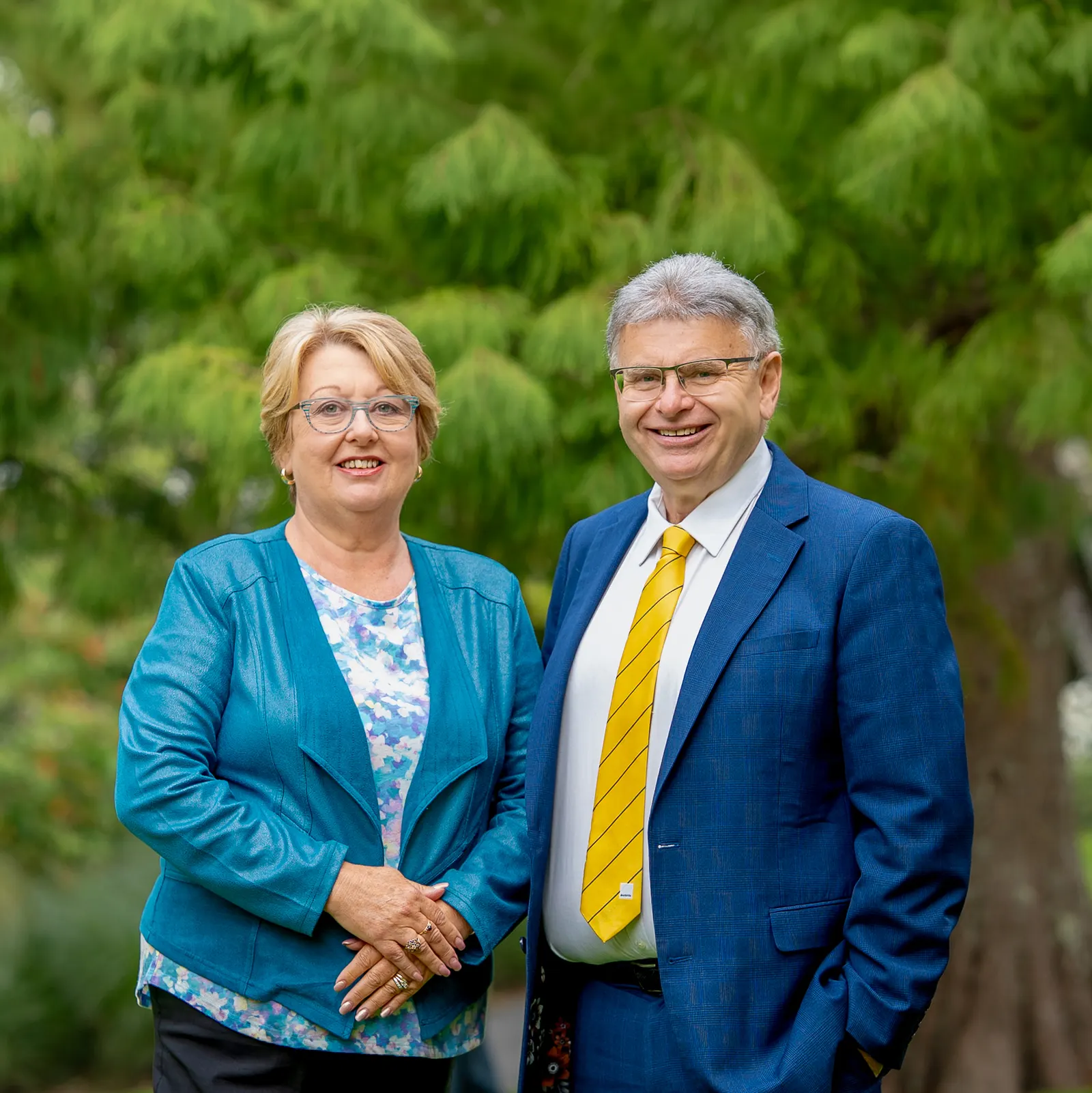 Linda Goss-Wallace and Ray Wallace